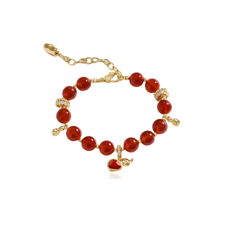 Vital Flame Agate Bracelet