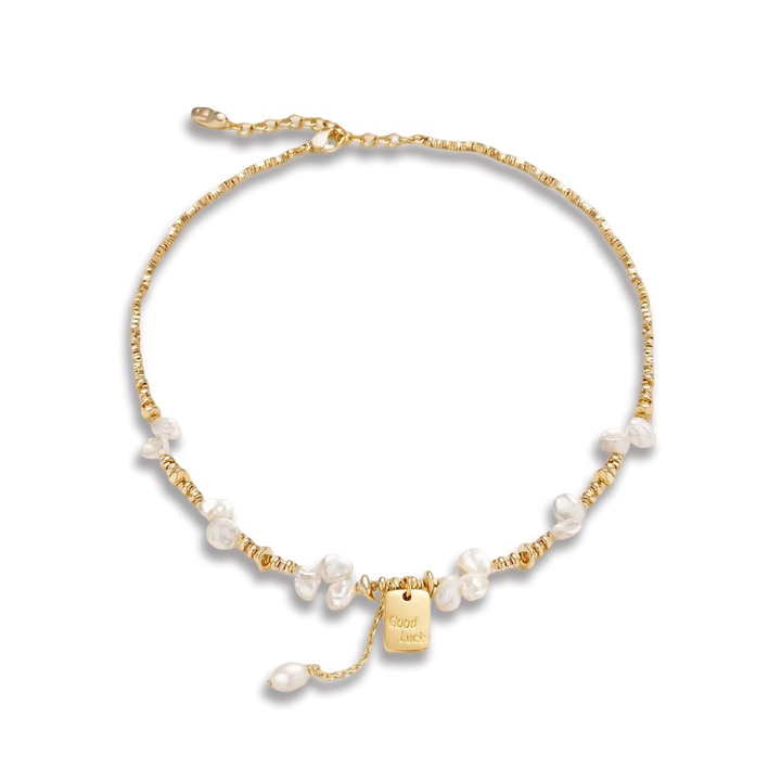 Lucky Charm Keshi Pearl Necklace