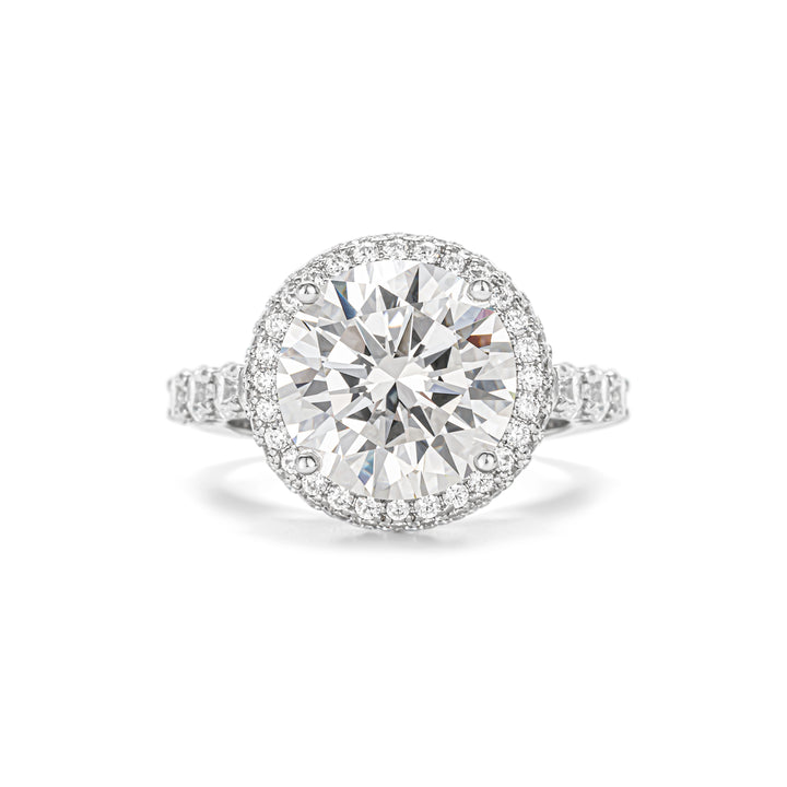 Brilliant Aura Gem Ring