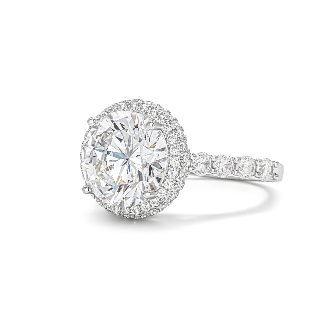 Brilliant Aura Gem Ring