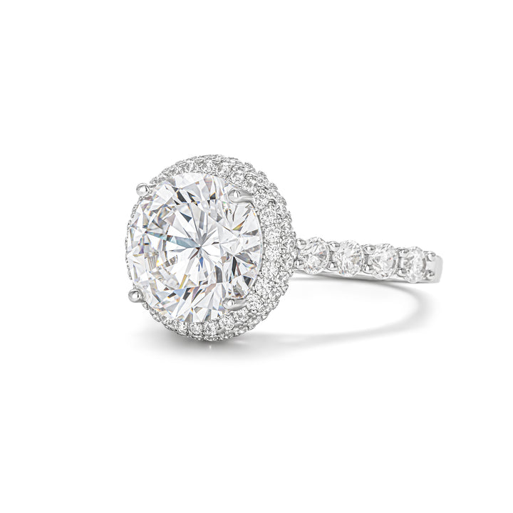 Brilliant Aura Gem Ring