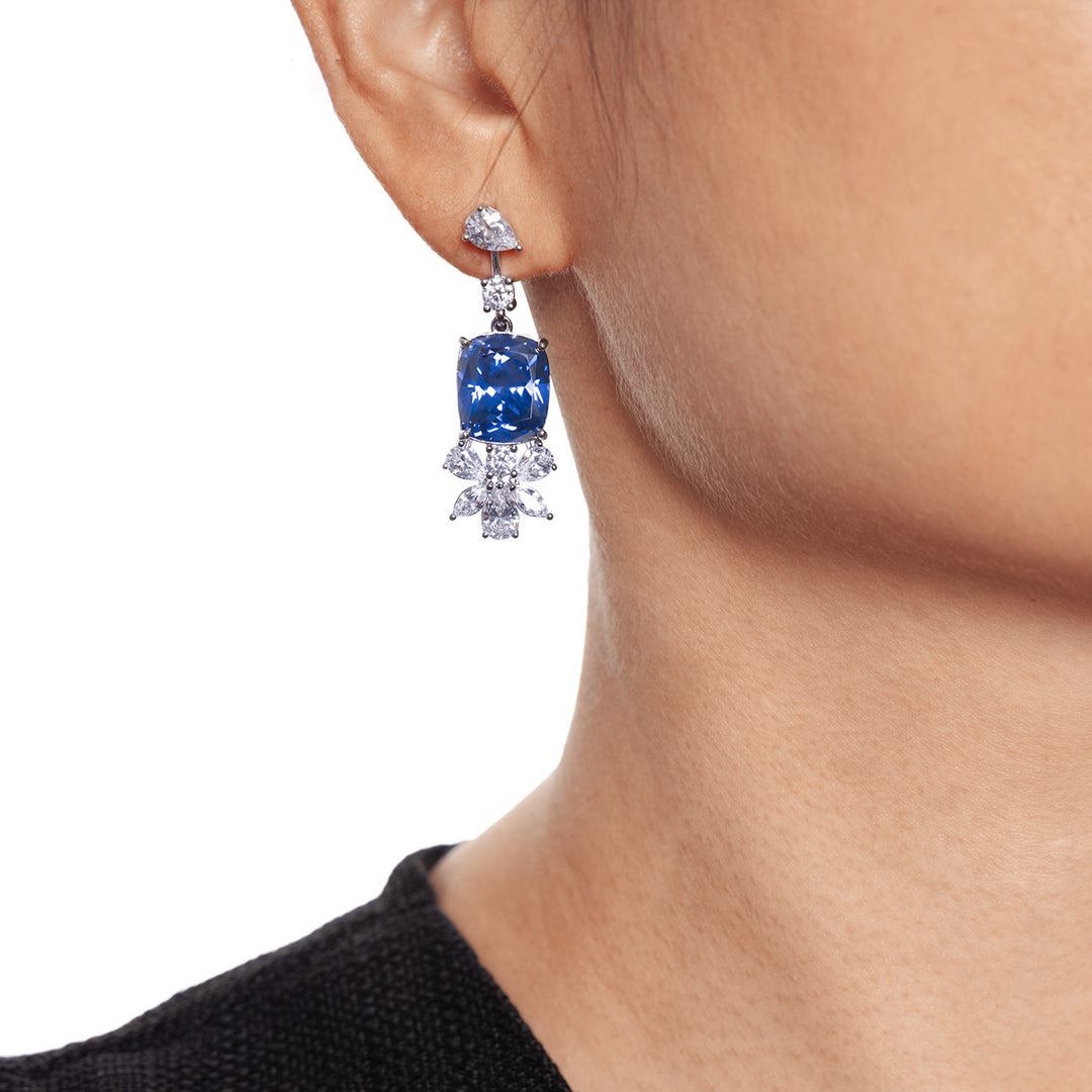 Midnight Blue Radiance Earrings