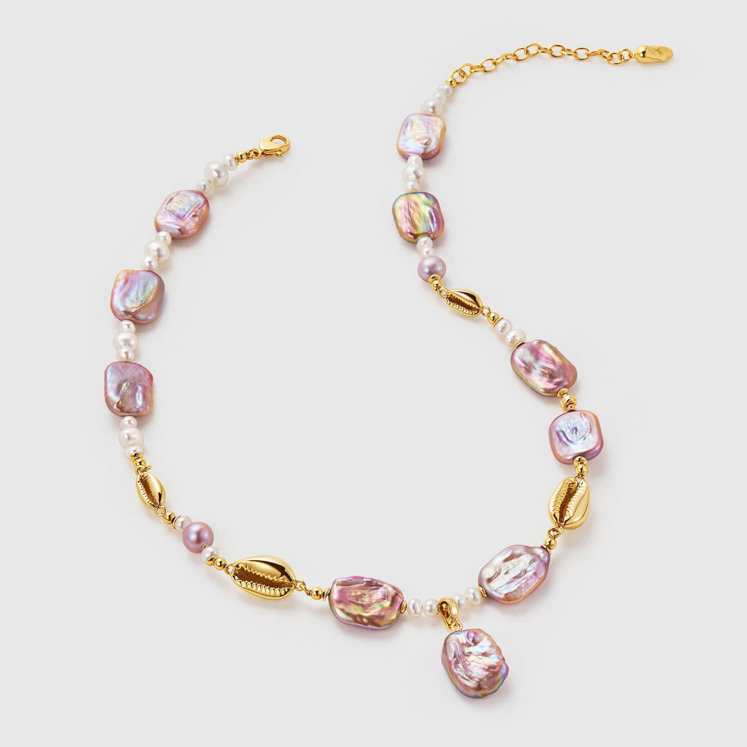 Sea Treasure Baroque Pearl Necklace
