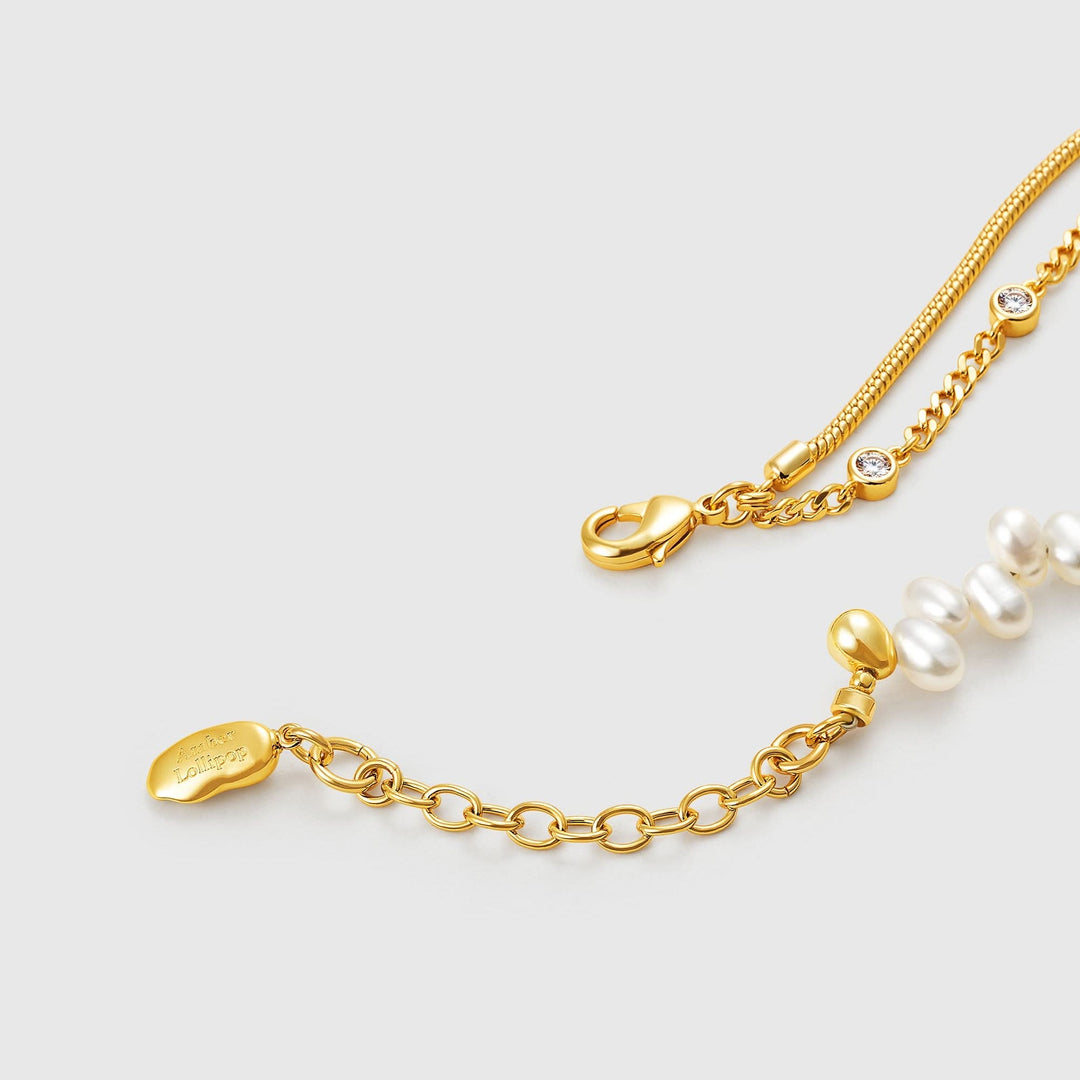 Golden Shore Pearl Bracelet