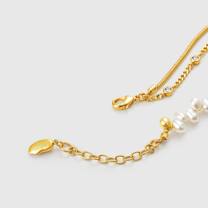 Golden Shore Pearl Bracelet