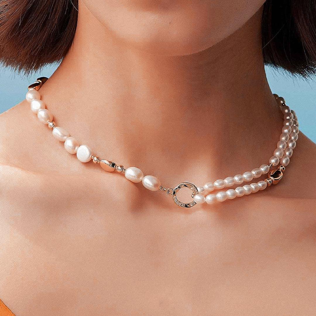 Ever-changing Handmade Baroque Pearl Necklace