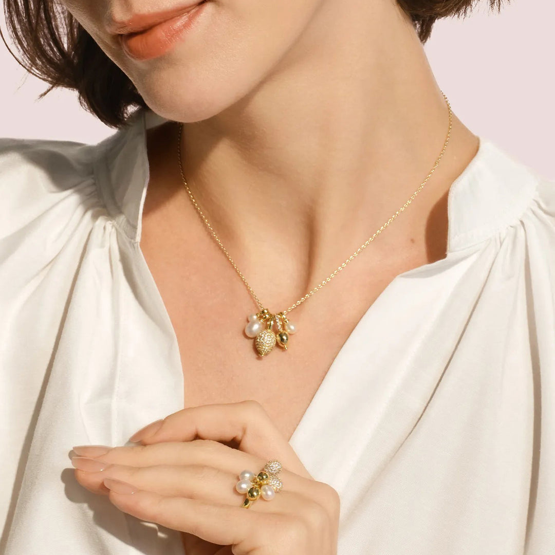 Golden Drift Necklace