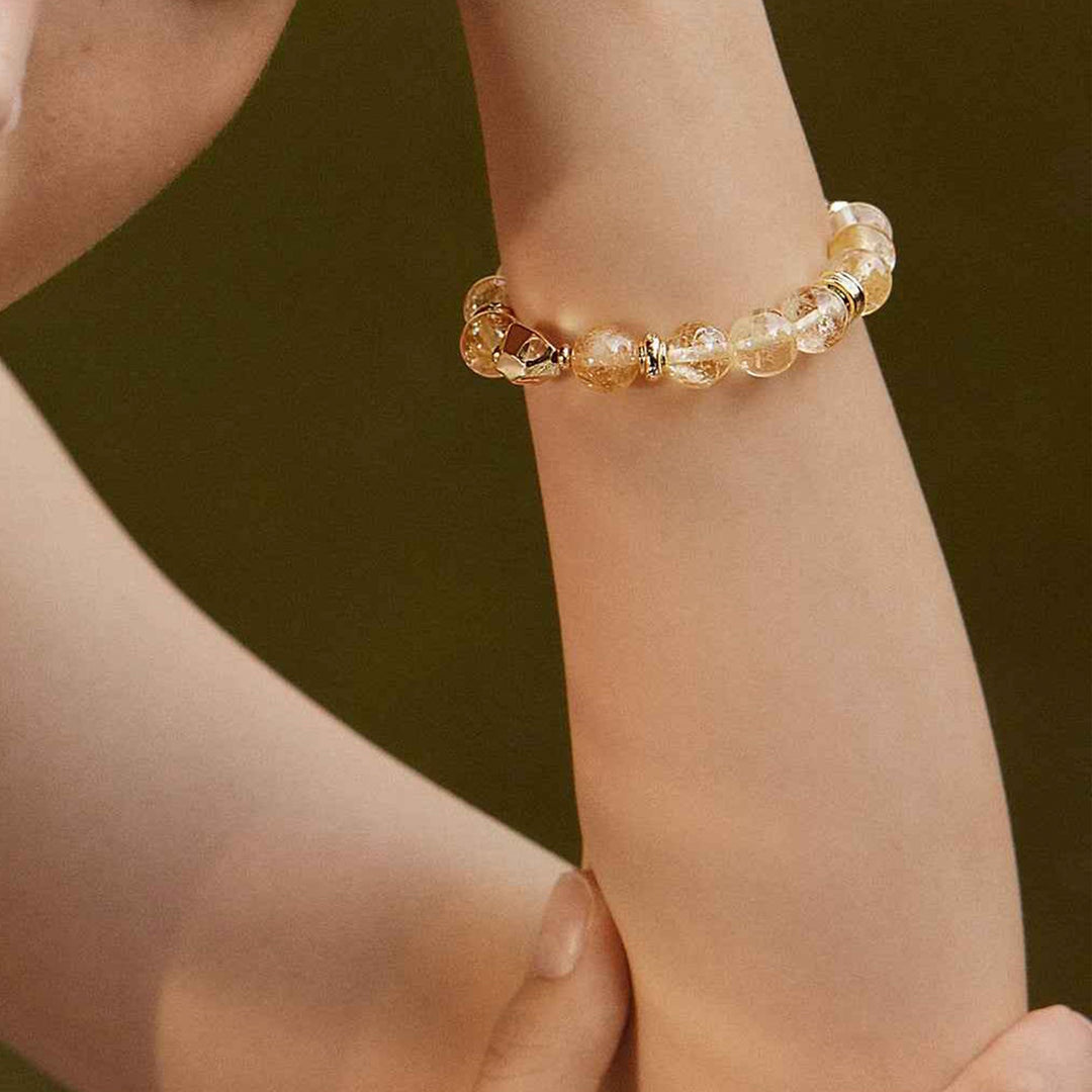 Warm Radiance Citrine Bracelet