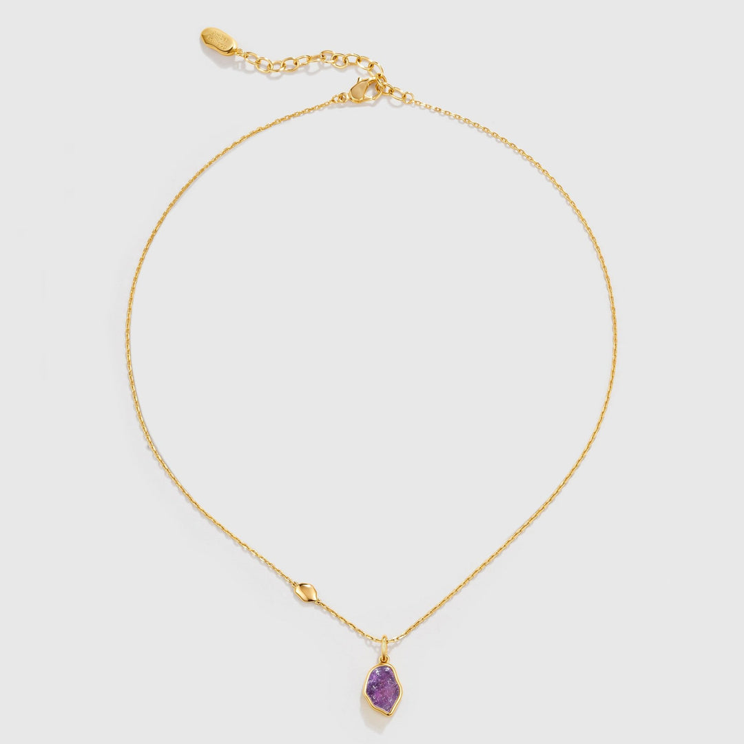 Violet Aura Necklace