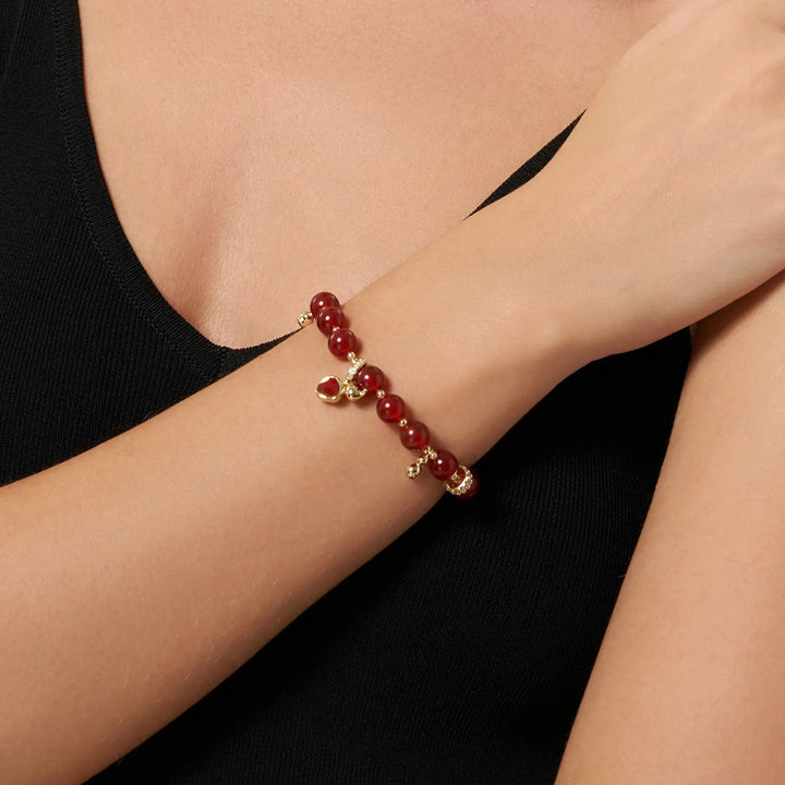 Vital Flame Agate Bracelet
