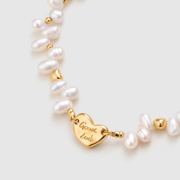 Lucky Whisper Pearl Bracelet