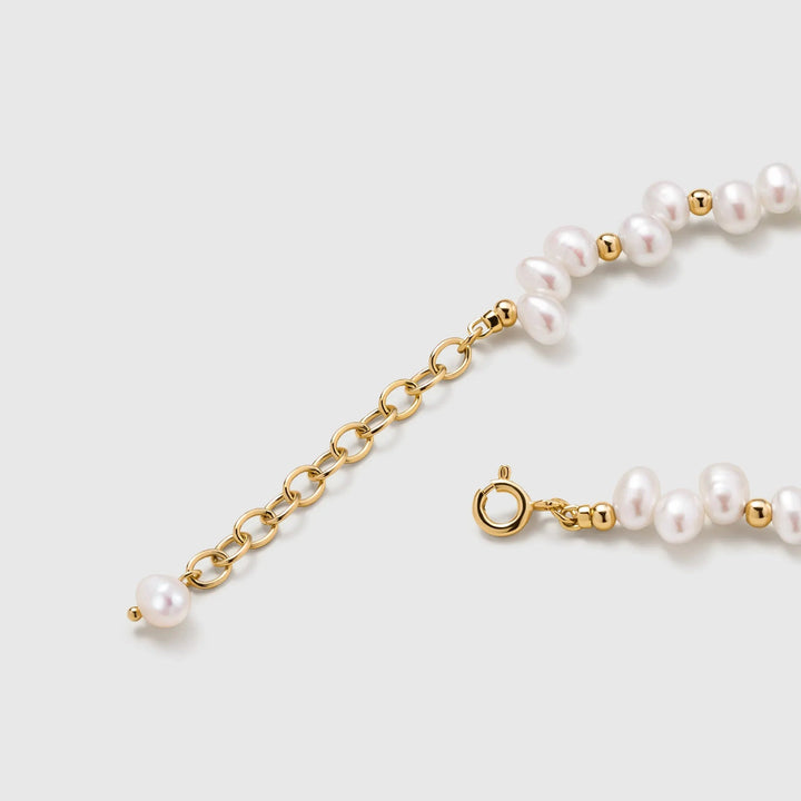 Fortune Heart Pearl Bracelet