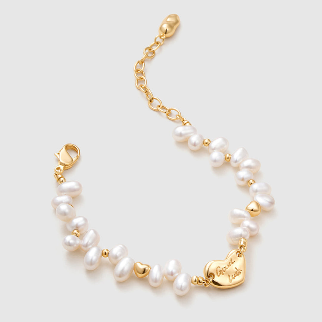 Lucky Whisper Pearl Bracelet