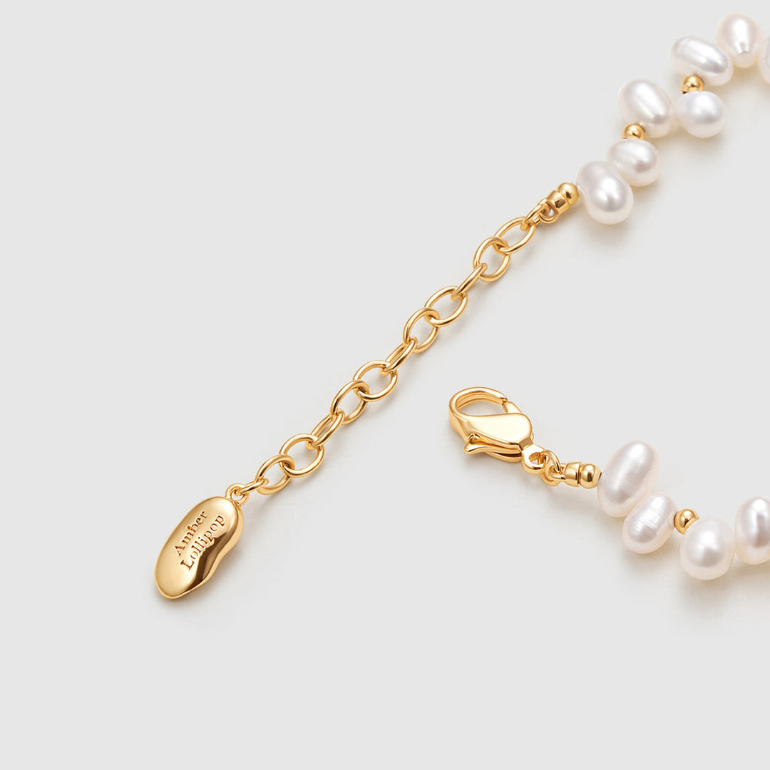 Lucky Whisper Pearl Bracelet