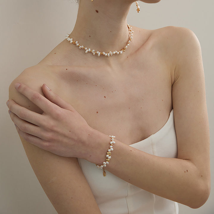 Blooming Garden Pearl Bracelet