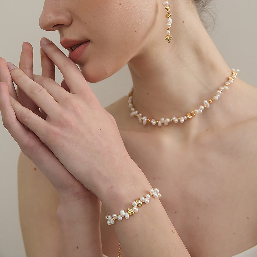 Blooming Garden Pearl Bracelet