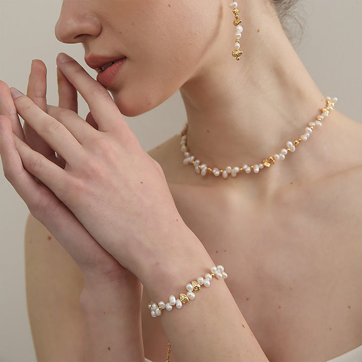 Blooming Garden Pearl Bracelet