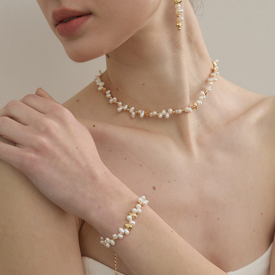 Blooming Garden Pearl Necklace