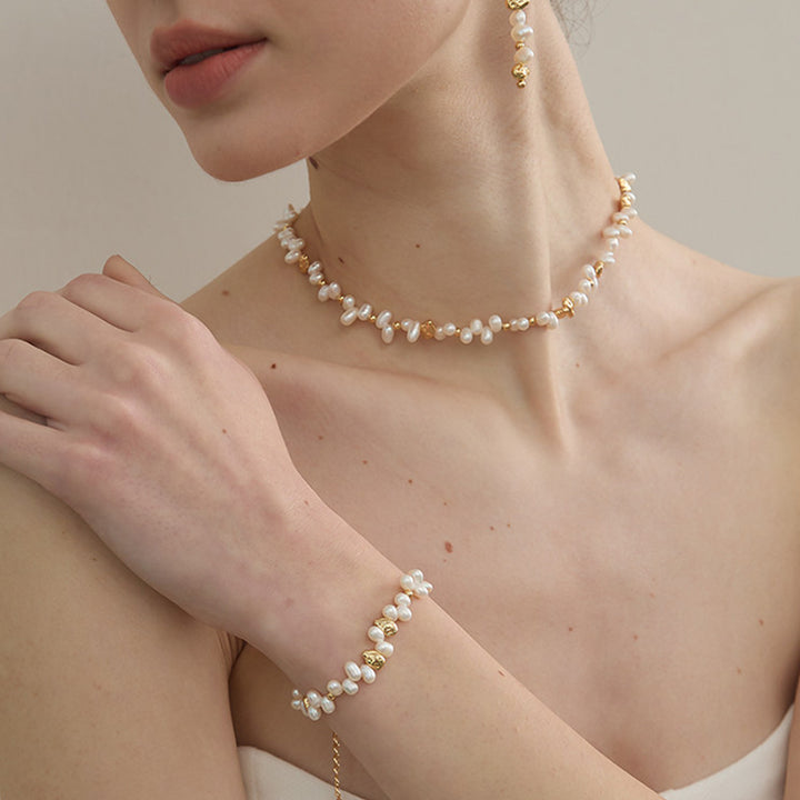 Blooming Garden Pearl Necklace