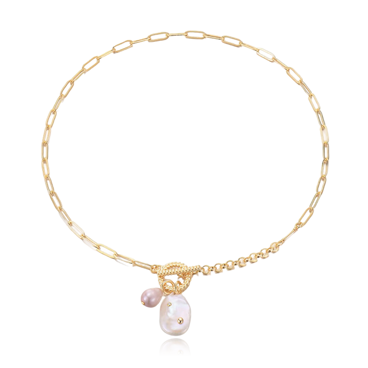 Organic Muse Baroque Pearl Necklace