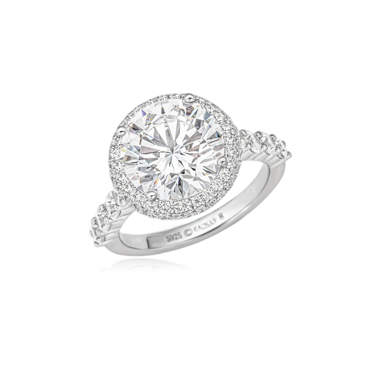 Brilliant Aura Gem Ring