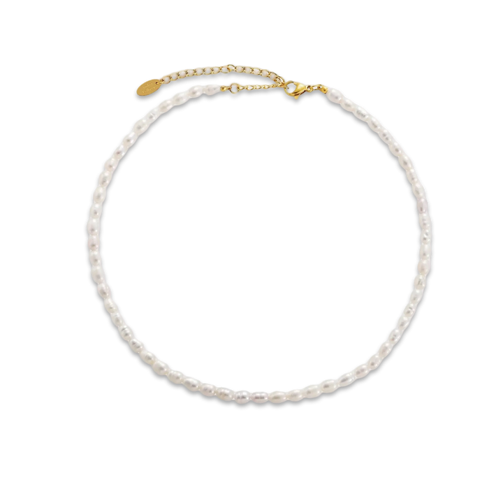 Classic Rice Pearls Necklace