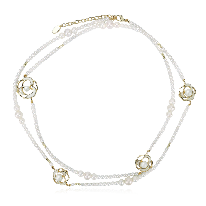 Garden Pearl Layered Necklace