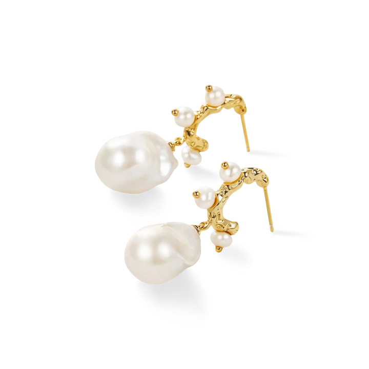 Waltz of Pearls Baroque Earrings