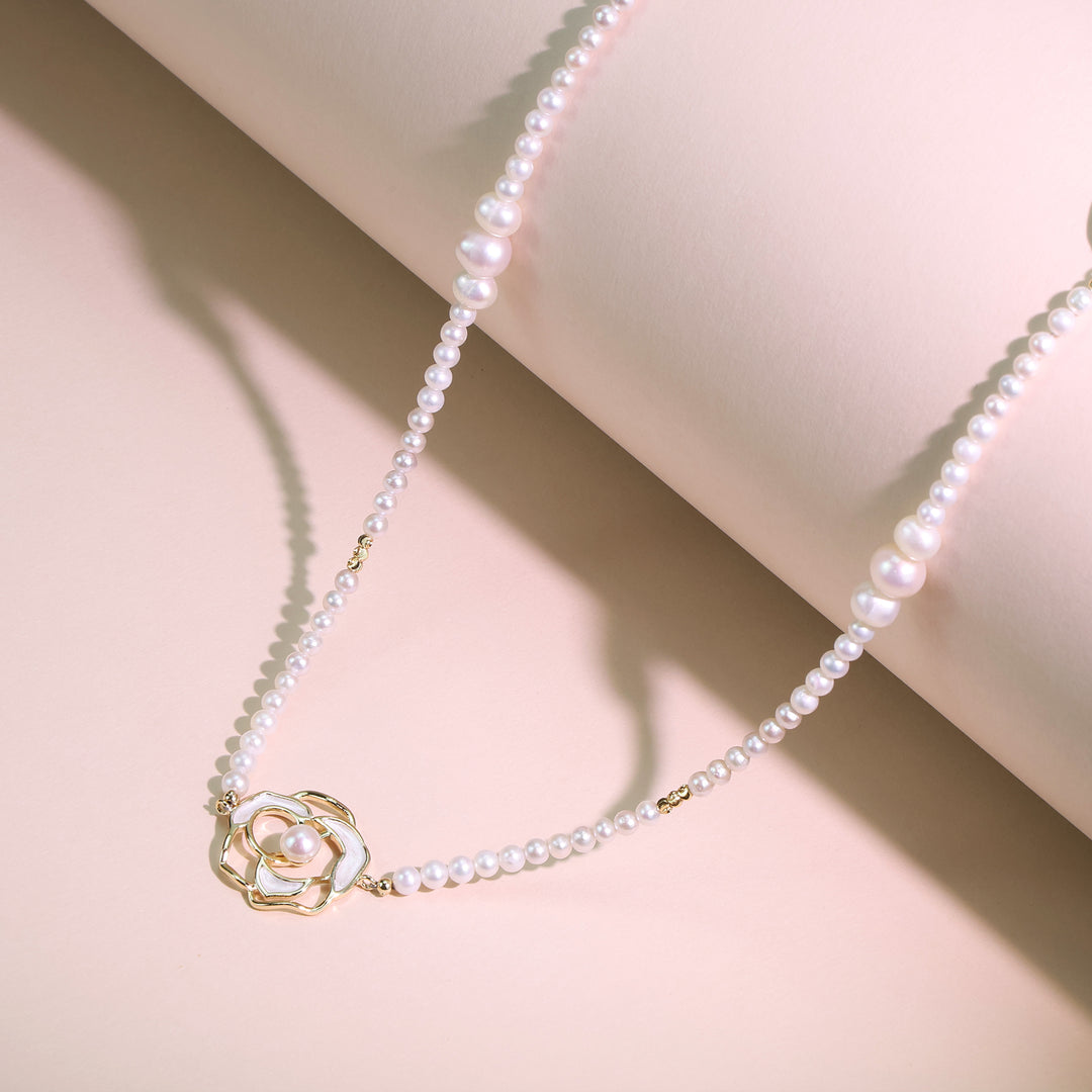 Garden Pearl Layered Necklace