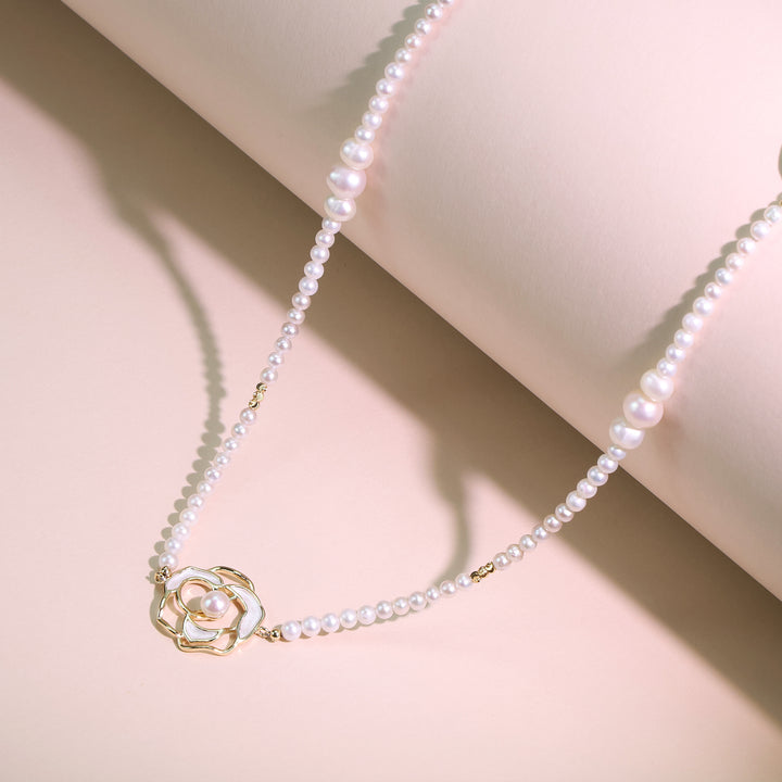 Garden Pearl Layered Necklace