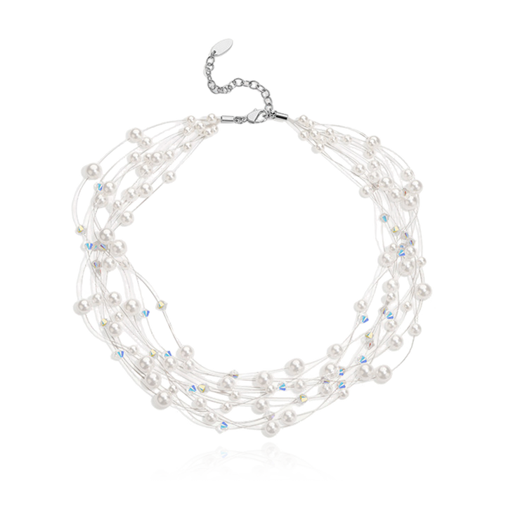 Starlit Galaxy Pearl Bracelet