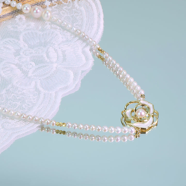 Garden Pearl Layered Necklace