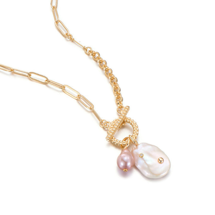 Organic Muse Baroque Pearl Necklace