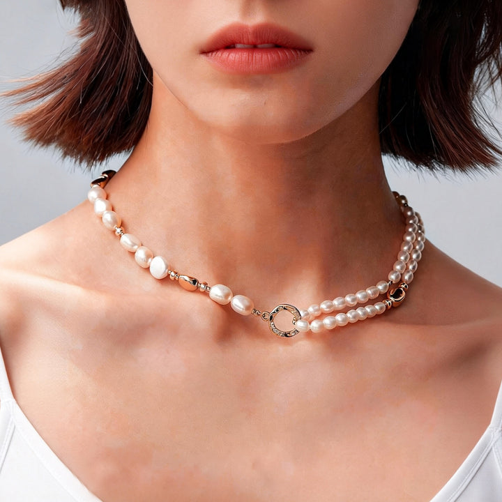 Ever-changing Handmade Baroque Pearl Necklace