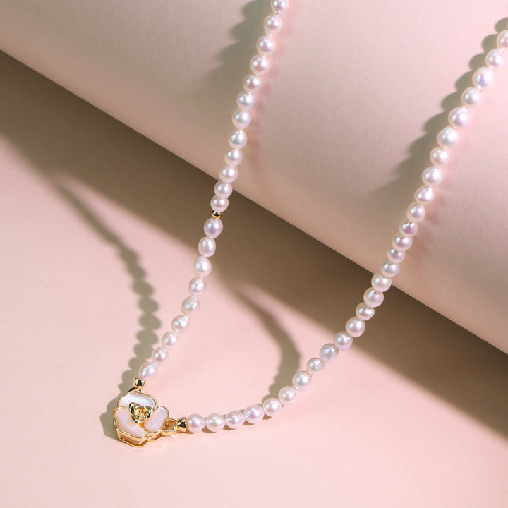 Blossom Pearl Layered Necklace