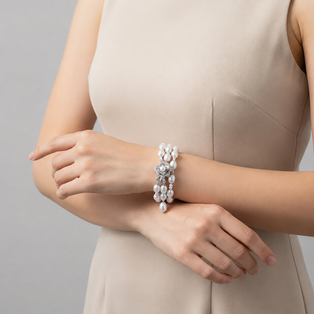 Étoile Lariat Pearl Necklace