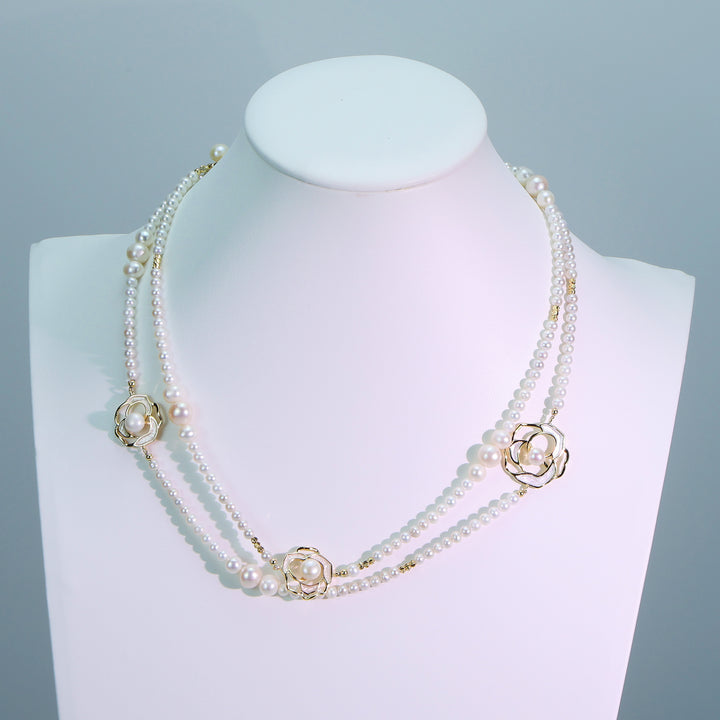 Garden Pearl Layered Necklace