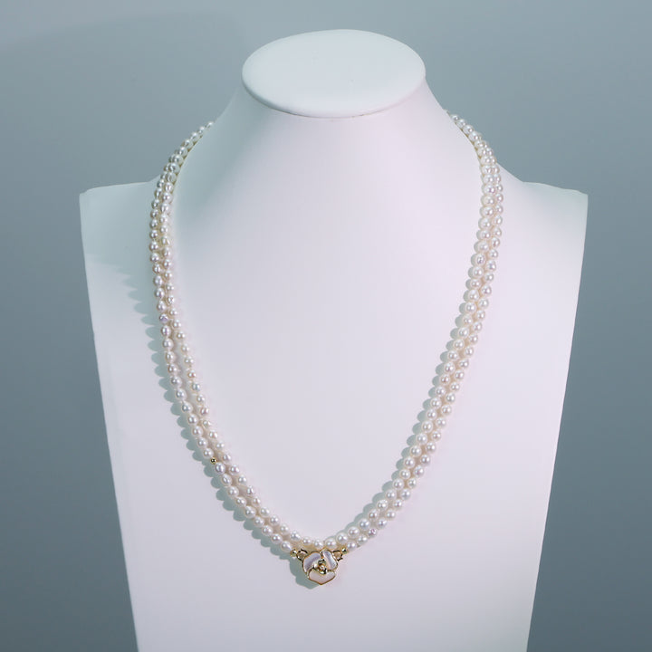 Blossom Pearl Layered Necklace
