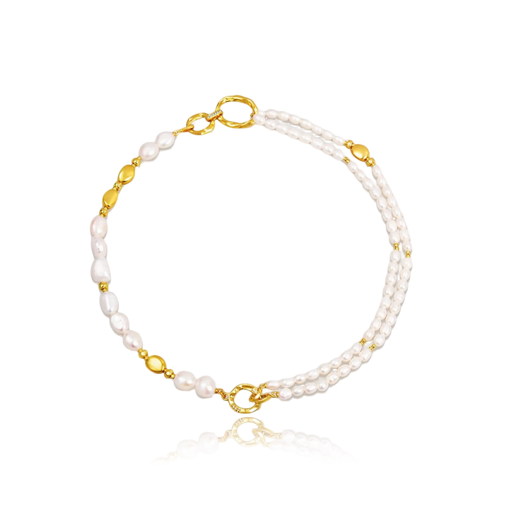 Ever-changing Handmade Baroque Pearl Necklace