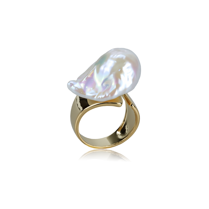 Iridescent Muse Pearl Ring