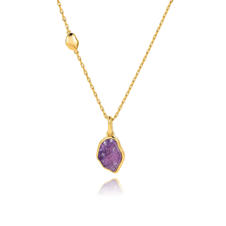 Violet Aura Necklace